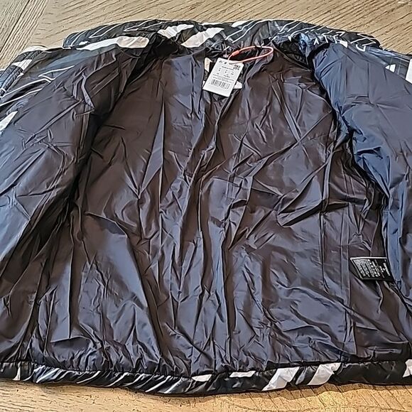 Puffer jacket Black And White size 6 NWT Superdry - Picture 6 of 10